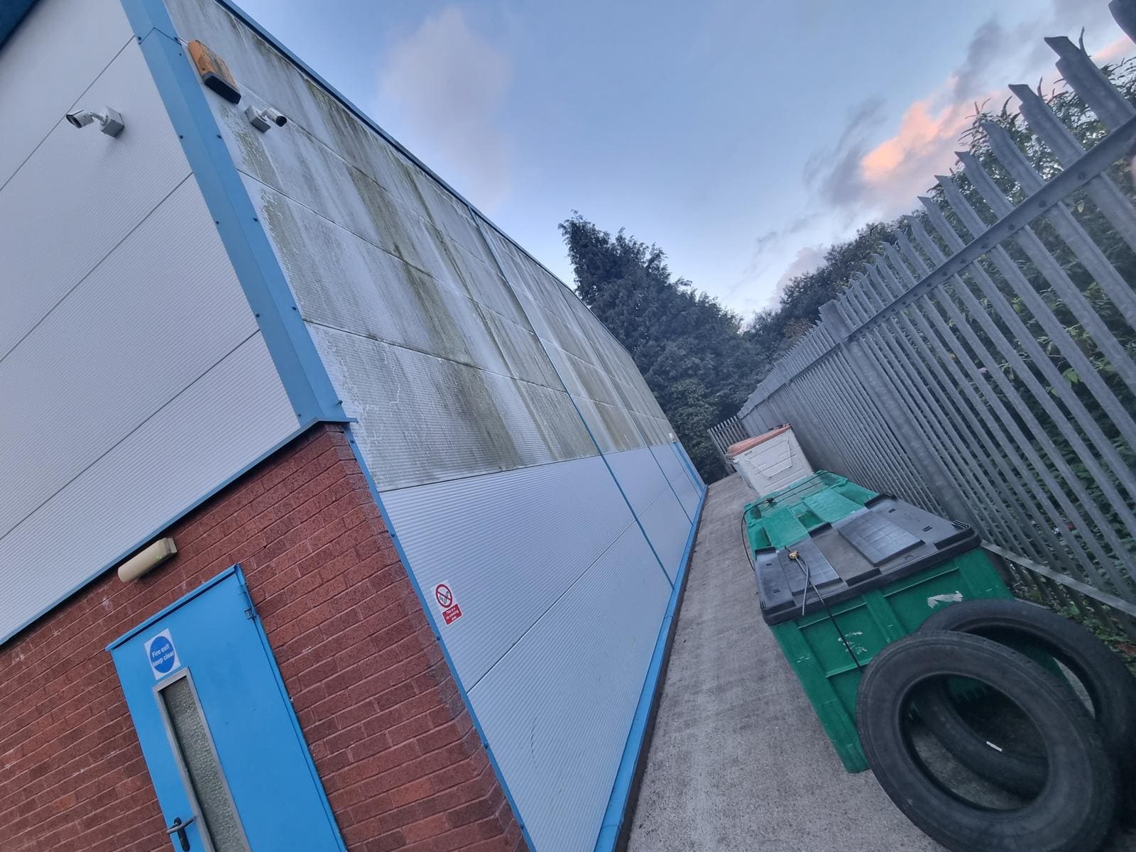Professional cladding cleaning service in Plymouth, Devon
