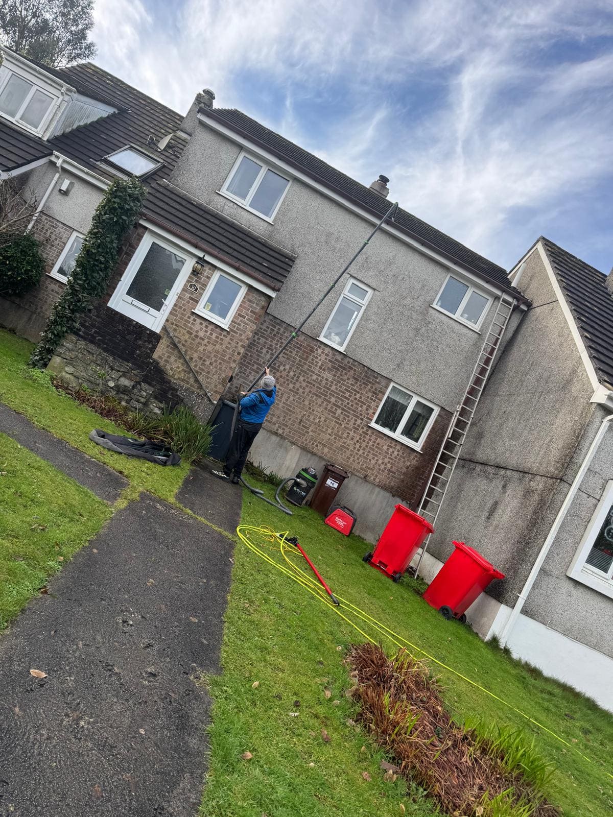 Professional patio cleaning service in Plymouth, Devon