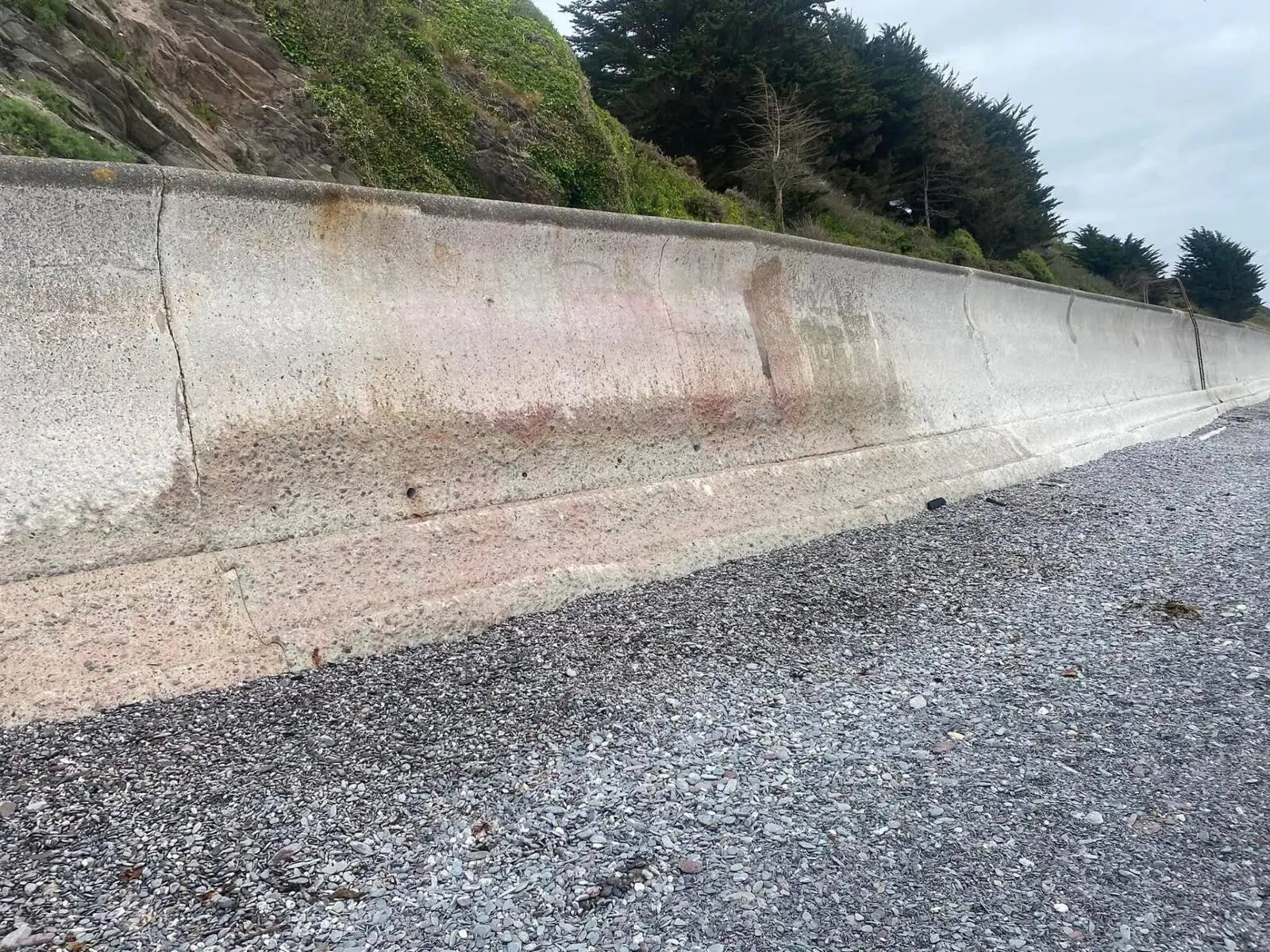 Brick wall restored after professional graffiti removal