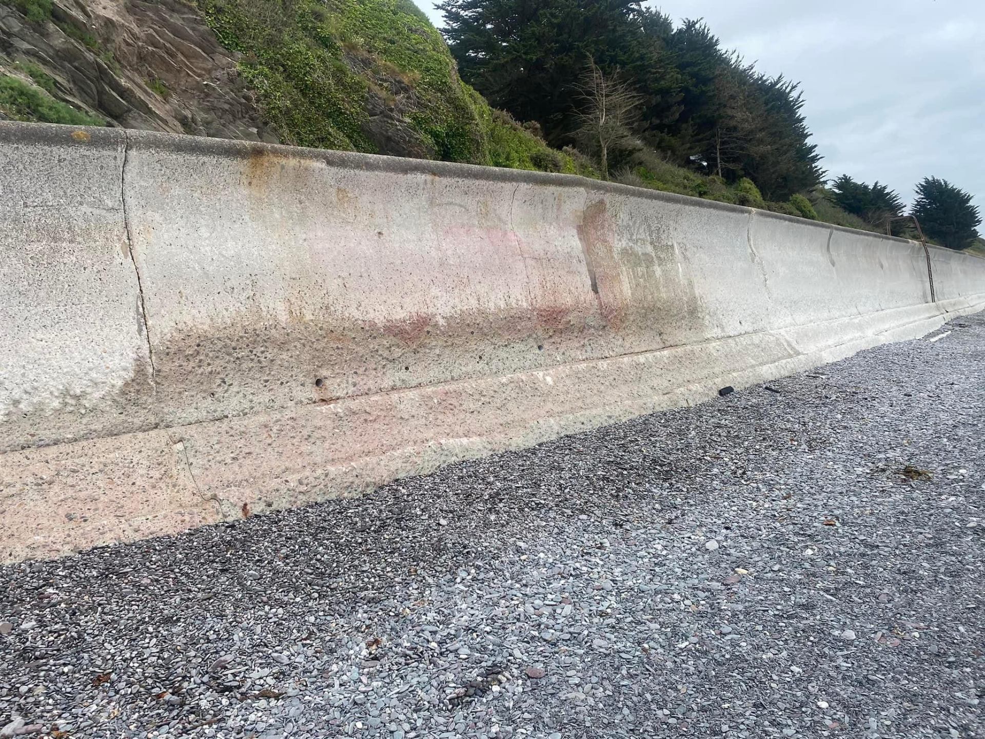 Brick wall restored after professional graffiti removal