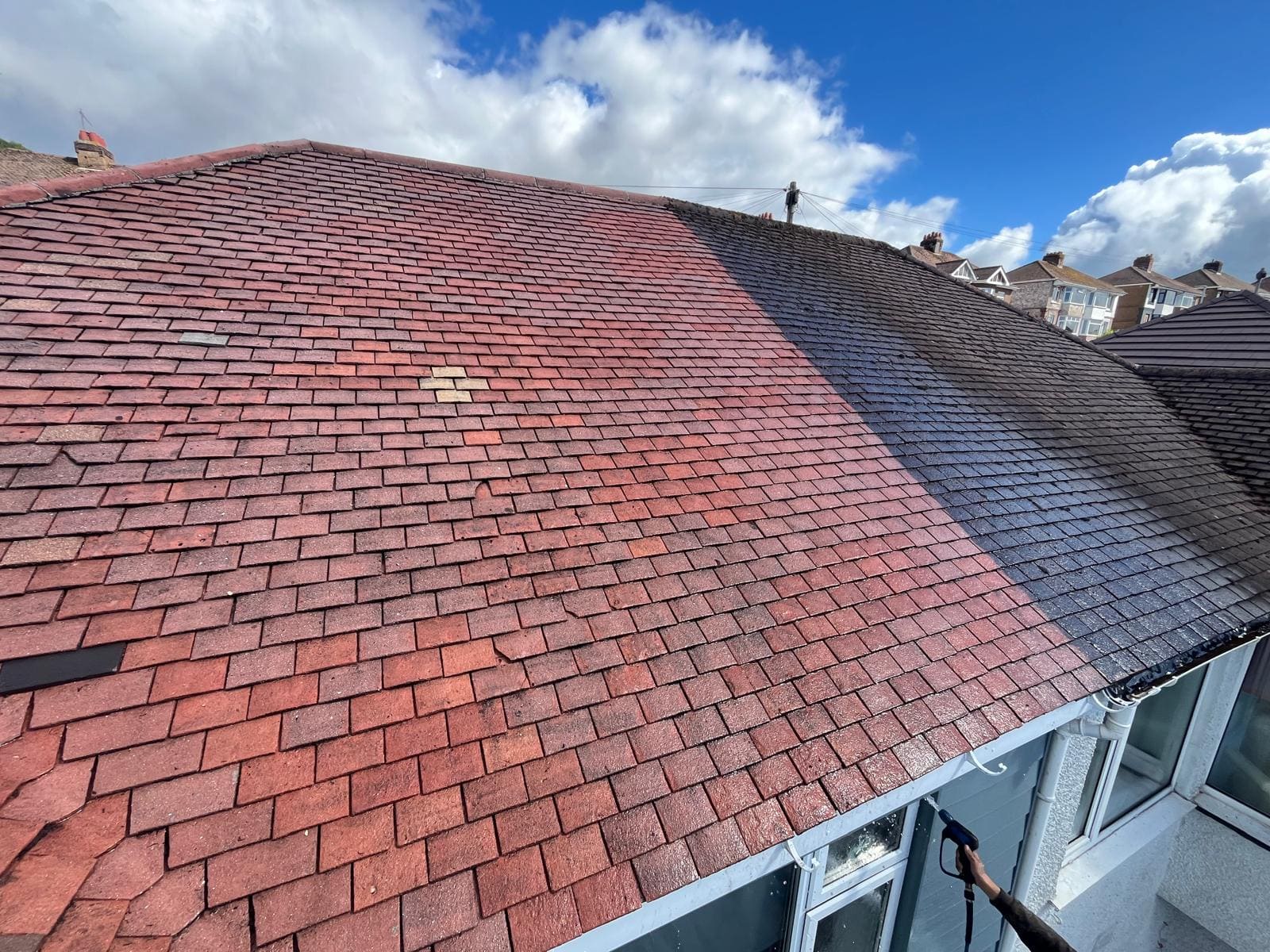 Professional roof cleaning services in Plymouth and Devon by Scrub & Shine Southwest